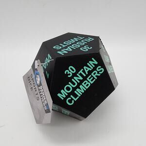 Jumbo Exercise Foam Sports Dice Workout 12 Sided Burpees Lunges Home Gym